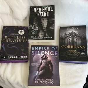 Dark Fantasy and Romance Book Set